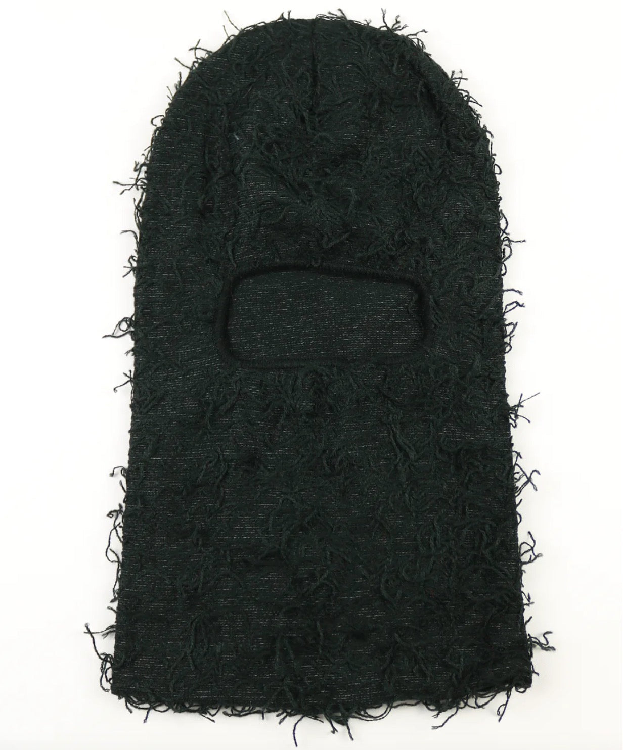 Distressed Black Balaclava