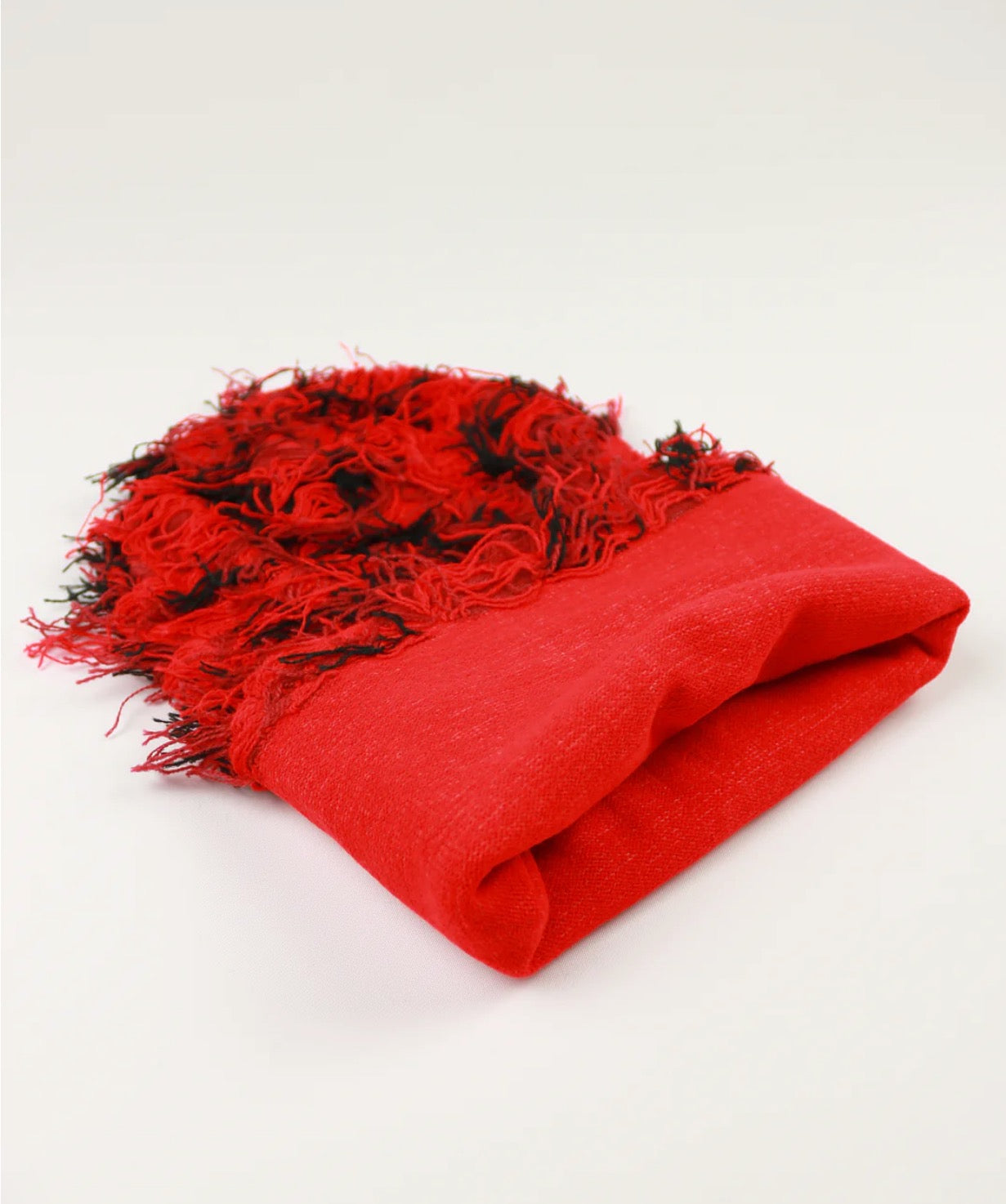 Distressed Red Balaclava