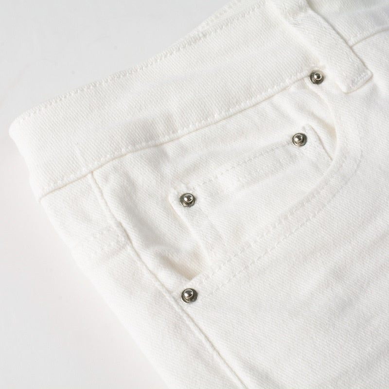 Pure White Jeans