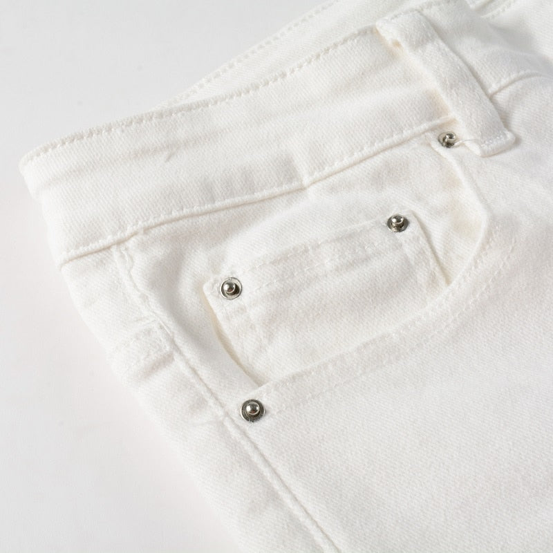 Clean White Jeans